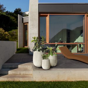 Consola y espejo plata 0002