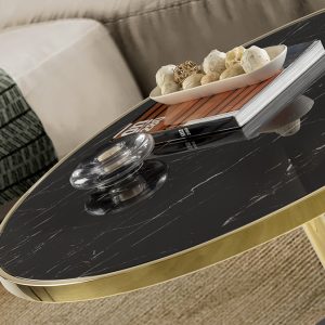 Consola y espejo plata 0002