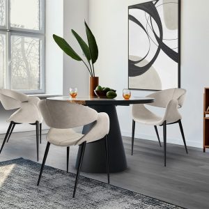 Consola y espejo plata 0002